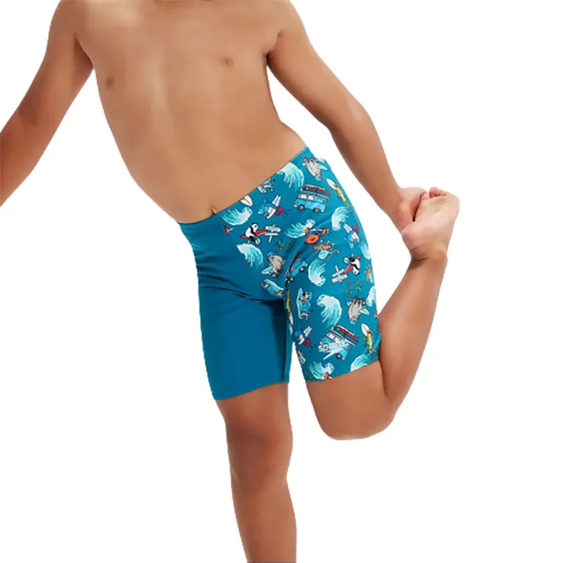Speedo Infant Boy's Jammer Blue/White 1-2